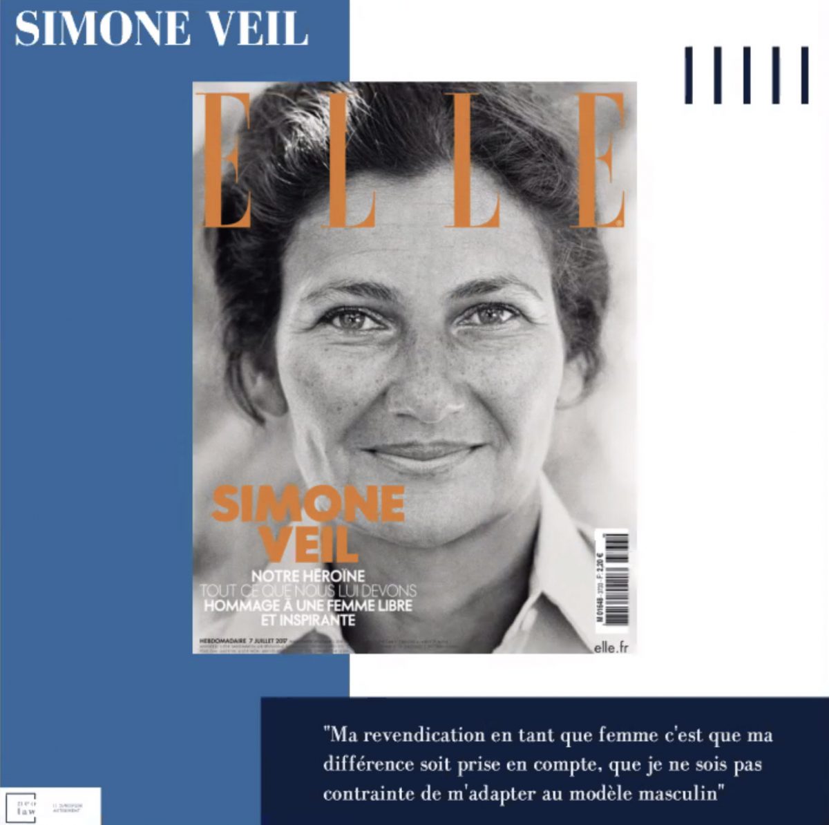 Les grandes figures du droit français : Simone Veil